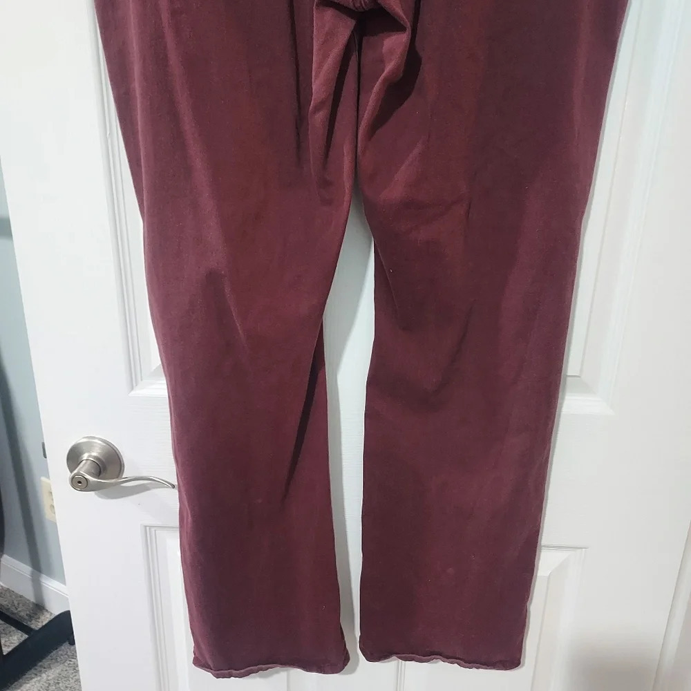 Levi's 505 Straight Burgundy Jeans in Size 16 W33/L32 - Picture 8 of 11
